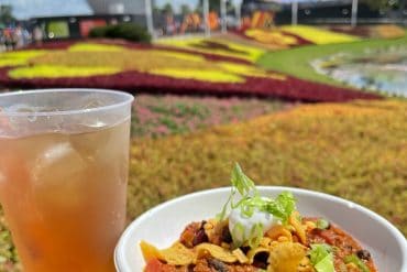 Vegan Impossible 3 Bean Chili at the 2021 Epcot Food and Wine Festival