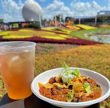 Vegan Impossible 3 Bean Chili at the 2021 Epcot Food and Wine Festival