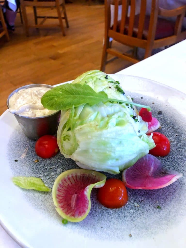 vegan wedge salad Yachtsman