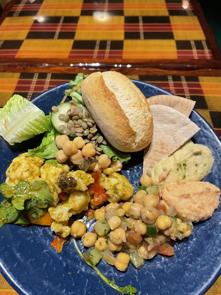 vegan Boma dinner