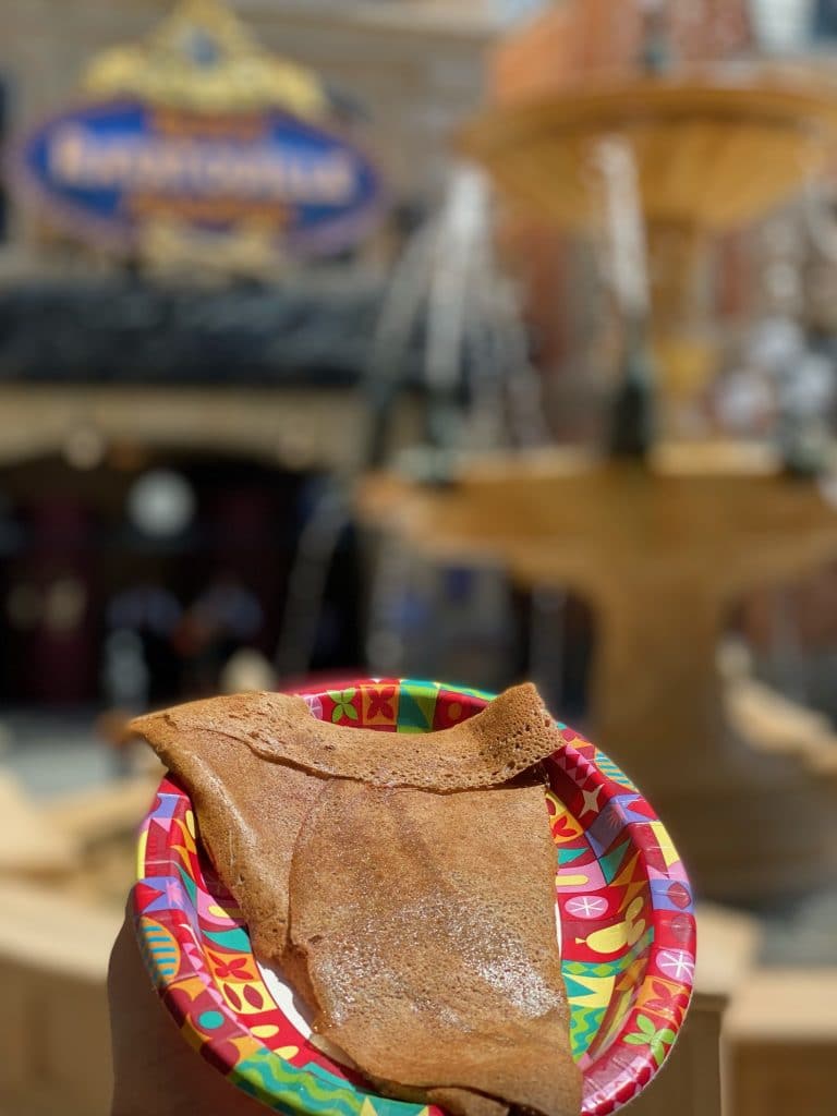 vegan ratatouille crepe Epcot