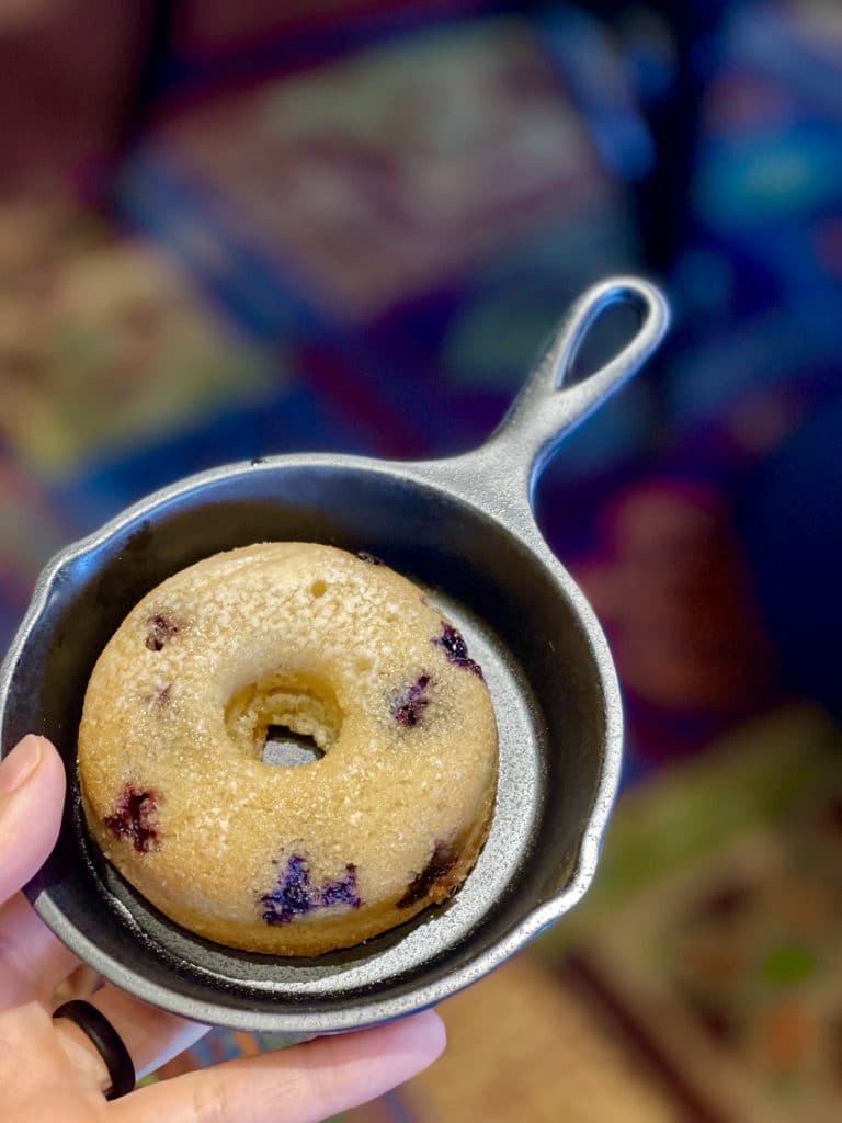 Erin McKenna's blueberry donut 'Oha