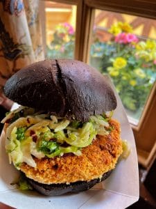 Vegan crab cake doom burger Disney world 50
