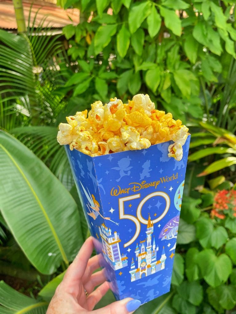 Pineapple Coconut Glazed popcorn Disney world 50