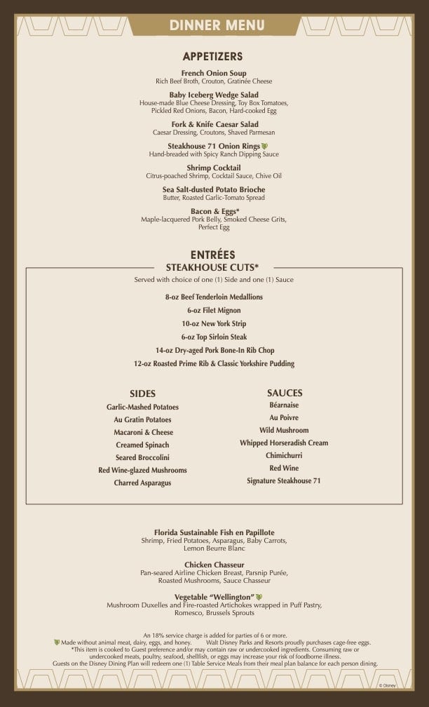 Steakhouse-71-Dinner-Menu