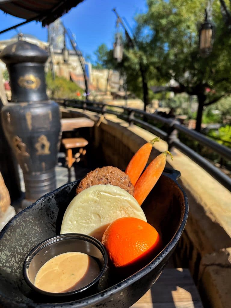 vegan bao bun galaxy’s edge