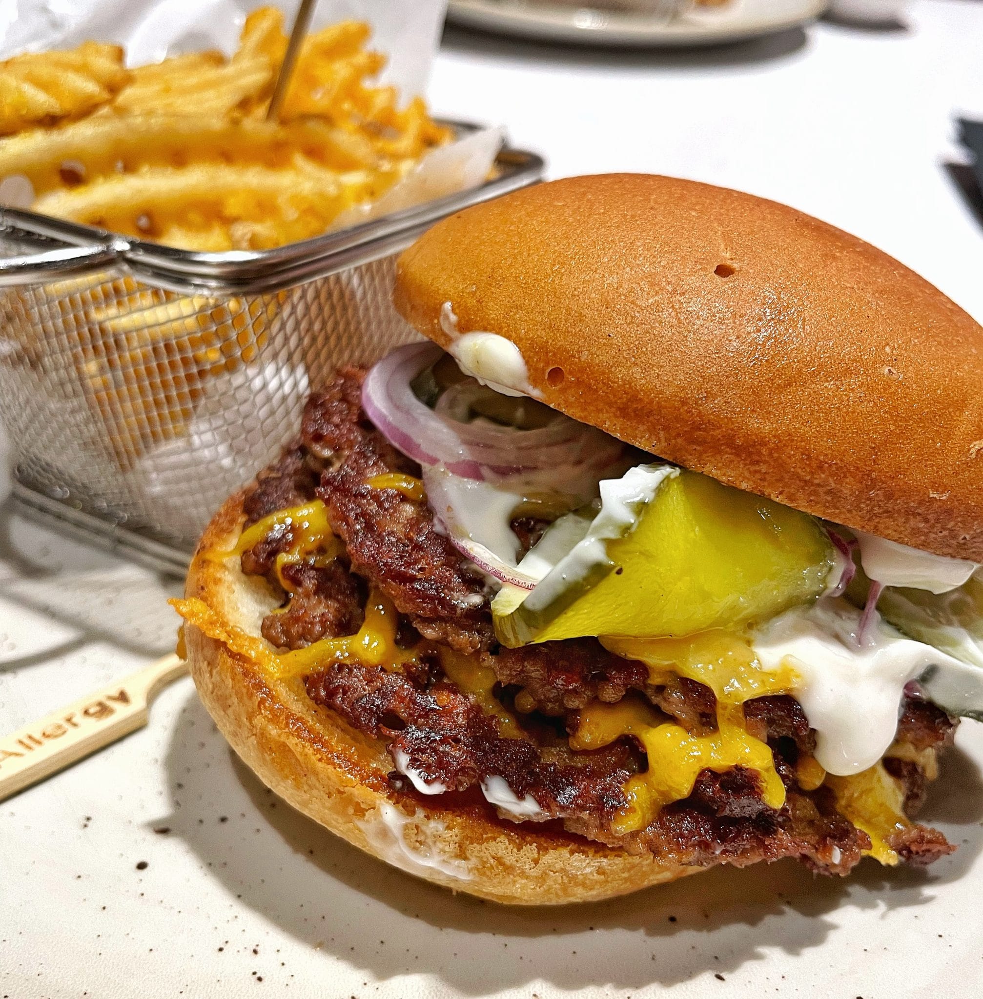 Vegan Steakhouse 71 Stack Burger at Disney's Contemporary Resort ...