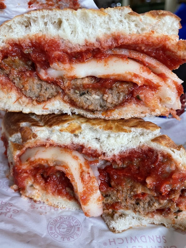 vegan cannonballs meatballs Earl of Sandwich