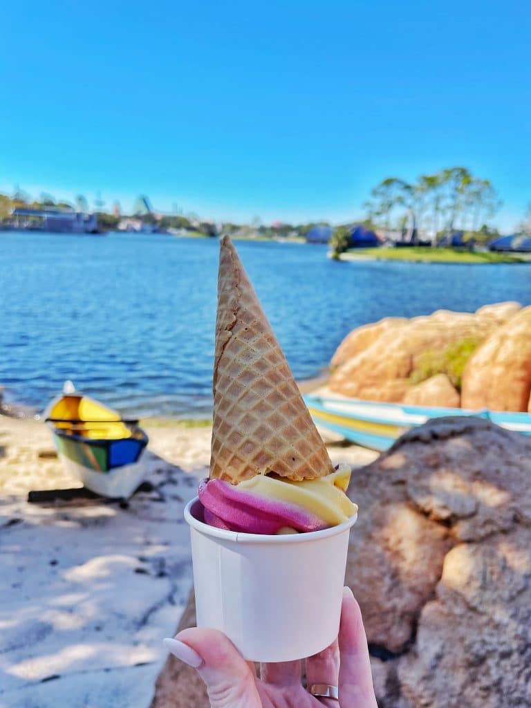 Cherry Pineapple Dole Whip