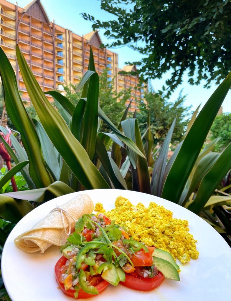 Vegan Tofu Rancheros Makahiki Aulani