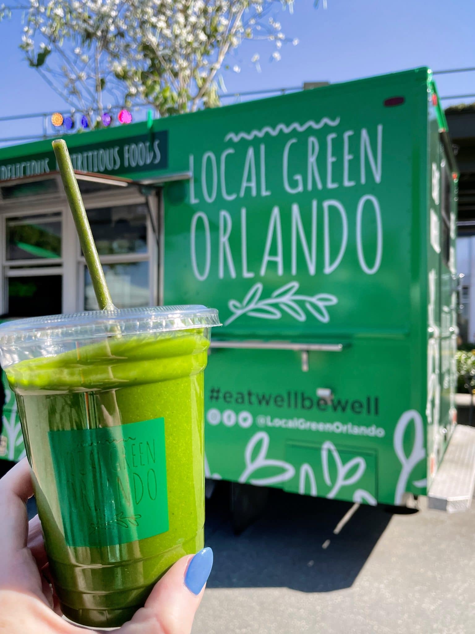 Local Green Orlando Kryptonite smoothie