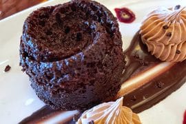 Hollywood Brown Derby vegan chocolate-coconut cake