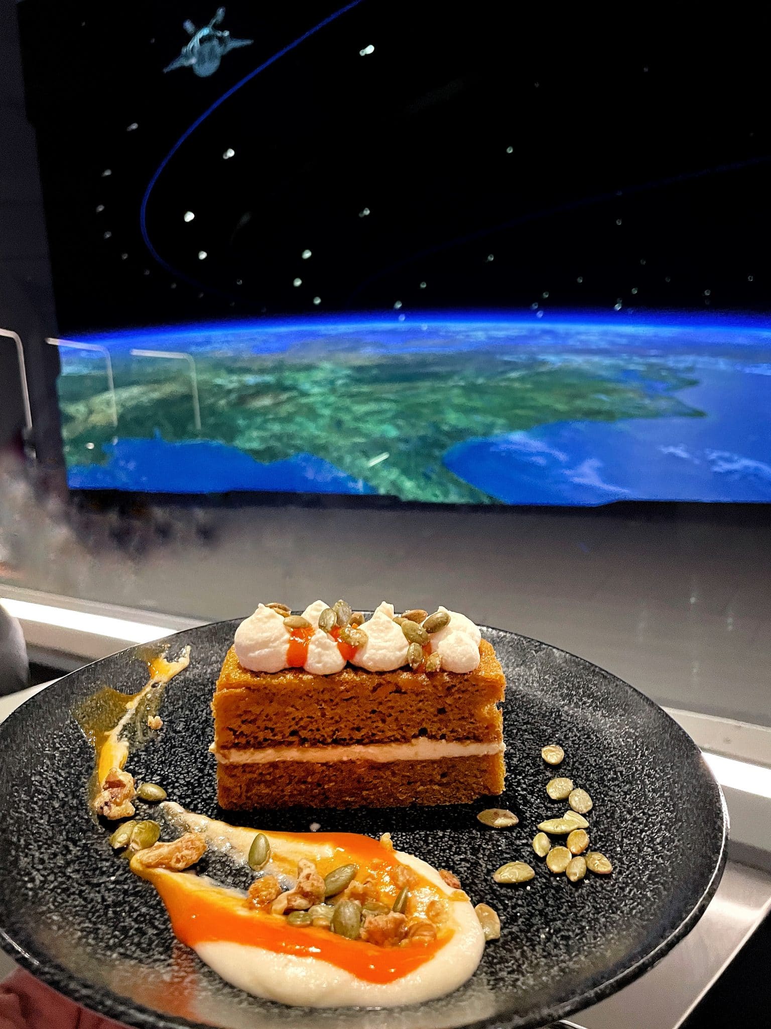 vegan carrot cake Space 220
