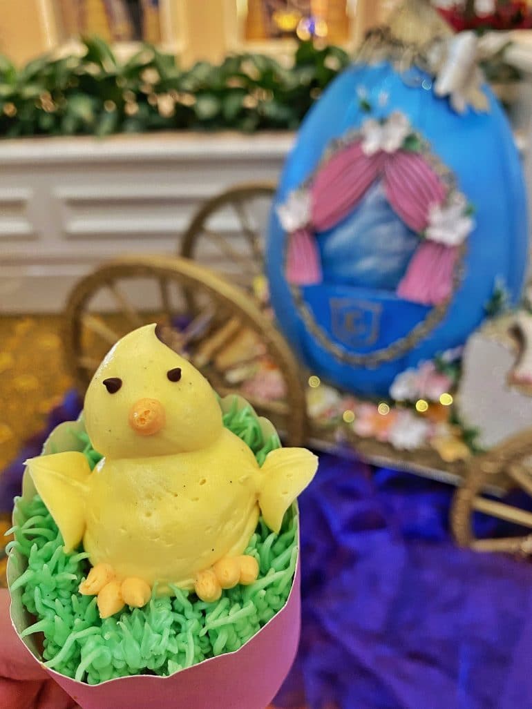 vegan Easter cupcake Grand Floridian