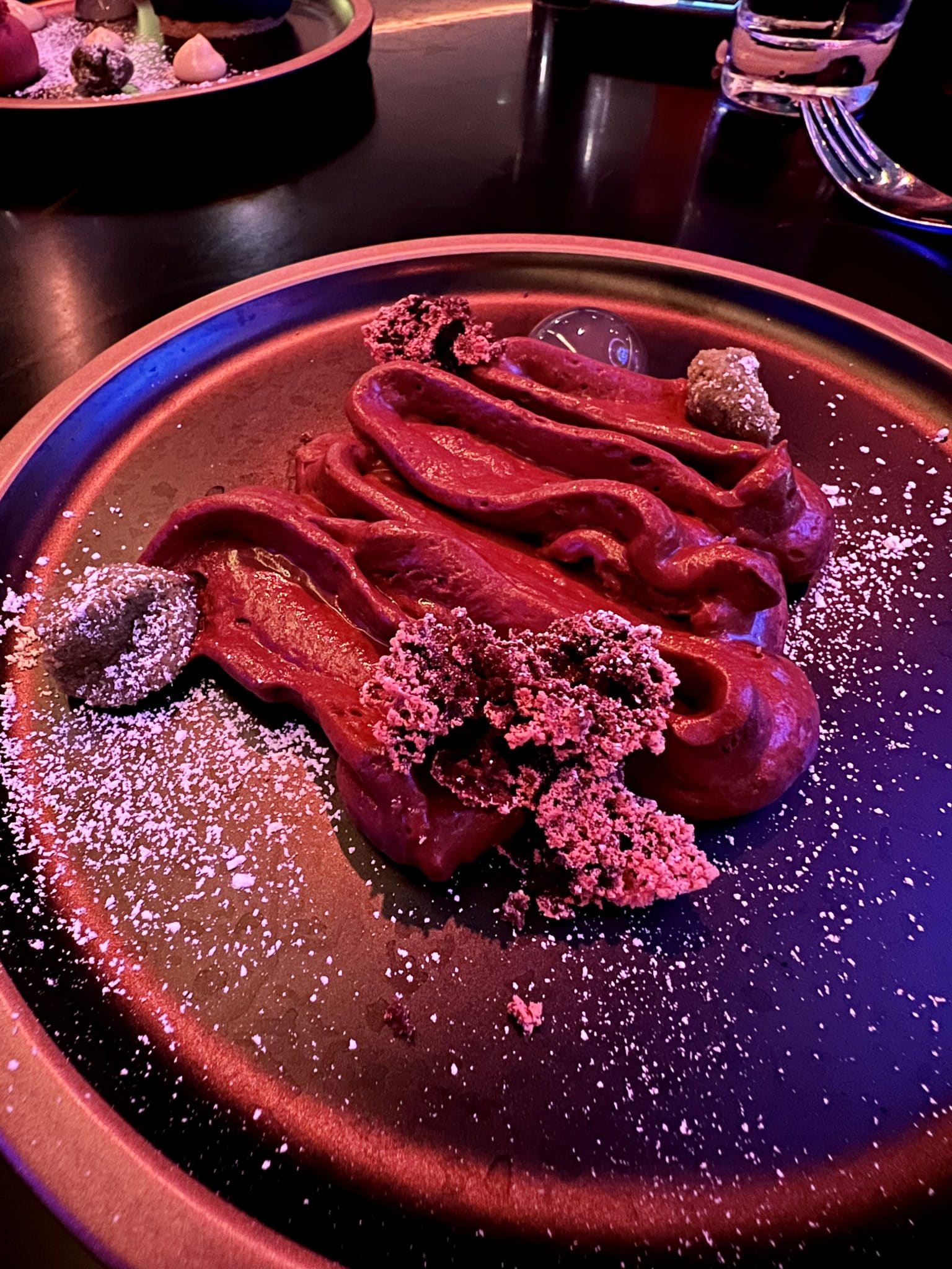vegan dessert Star Wars Galactic Starcruiser