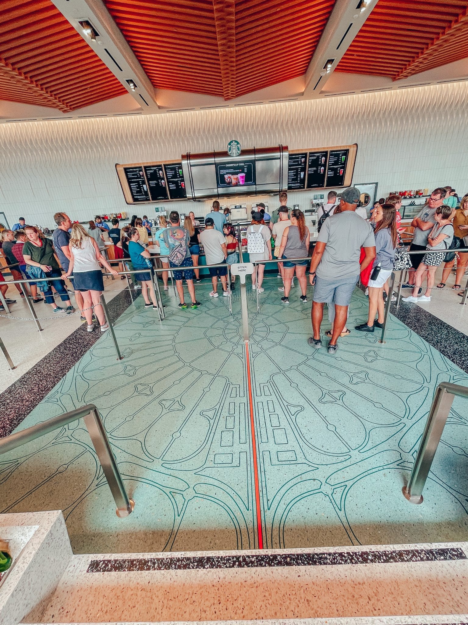 Connections Cafe EPCOT floor
