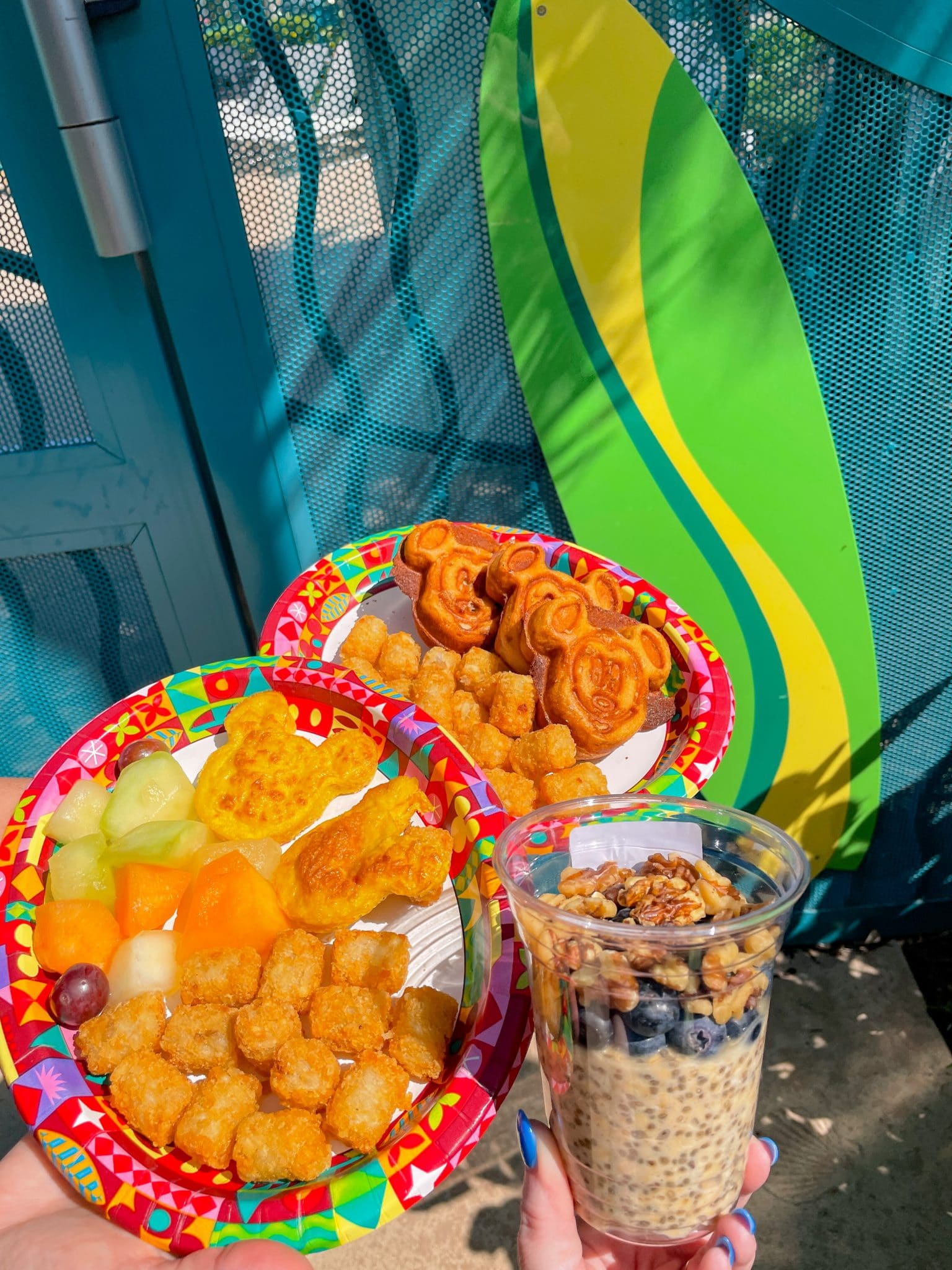 vegan breakfast Disney's All-Star Sports End Zone Food Court