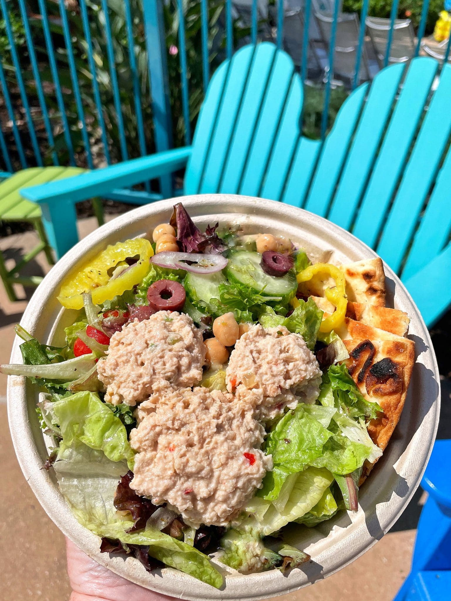 Vegan Tuna Salad All-Star Sports End Zone Food Court