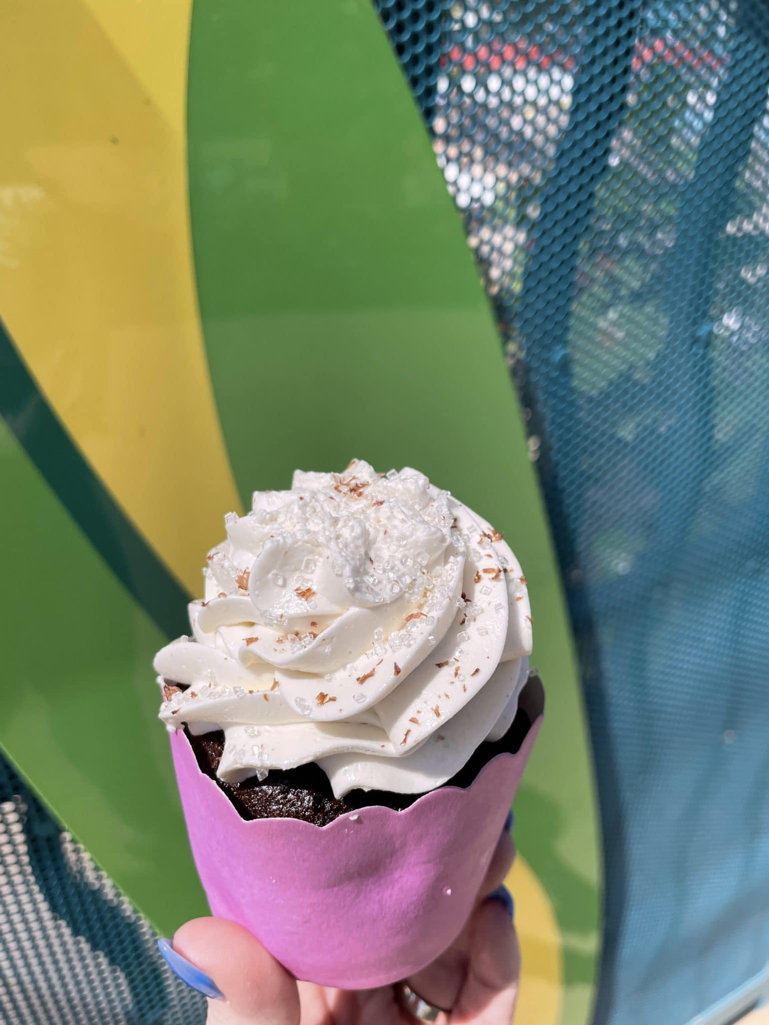 Vegan Cupcake All-Star Sports End Zone Food Court