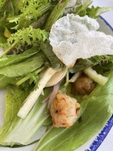 California Grill Rock Shrimp Salad NOT vegan