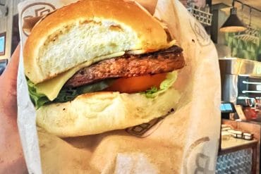 Plant-Based Burger D-Luxe Burger Disney Springs