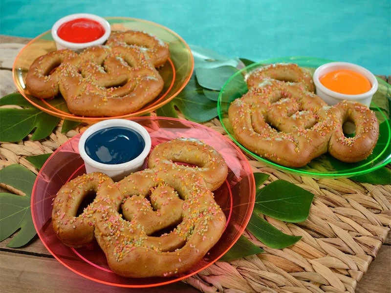 H2O Glow vegan pretzels