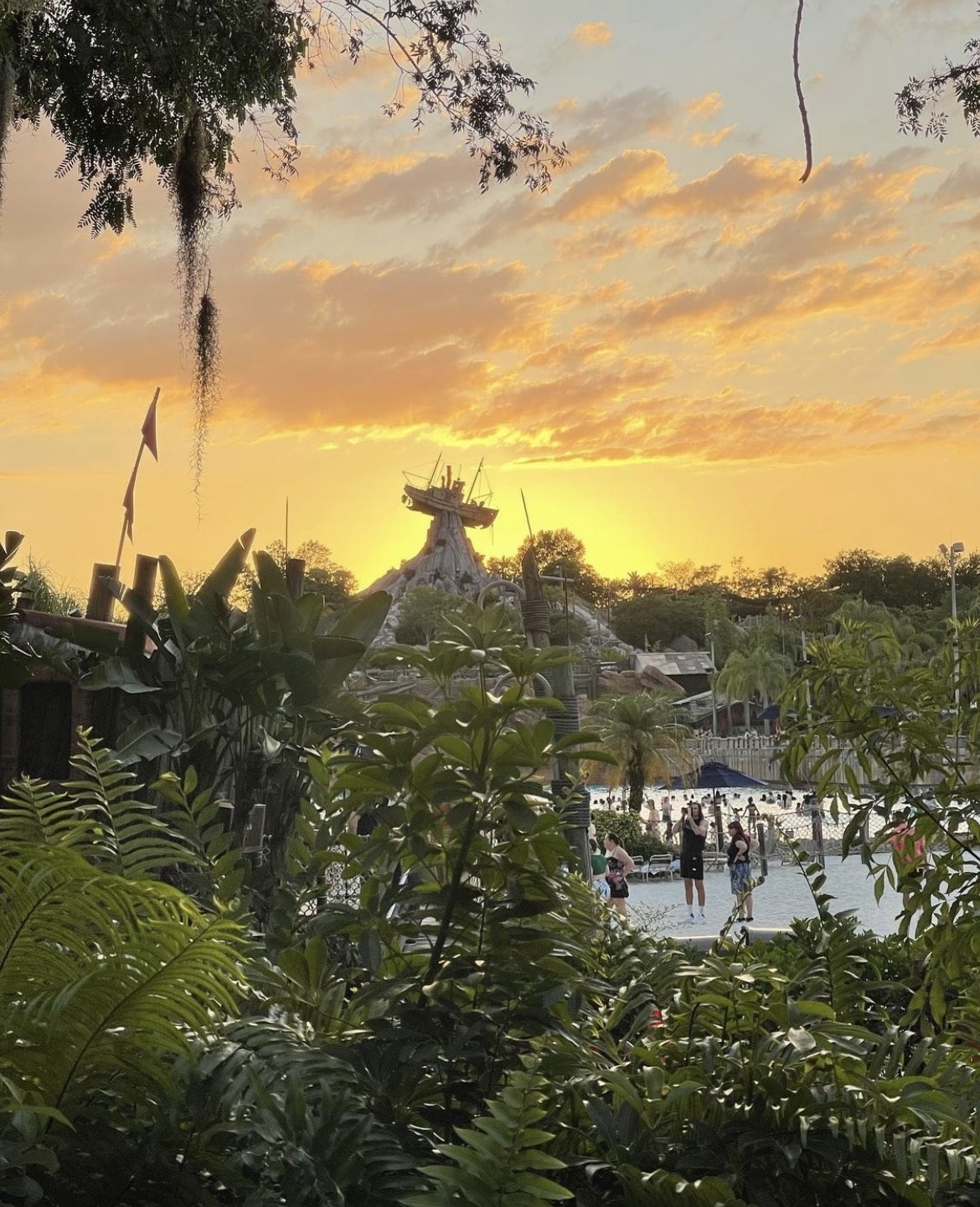 Typhoon Lagoon sunset