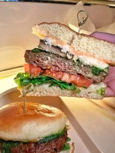 vegan Impossible burger Sci-fi Dine-in Theater