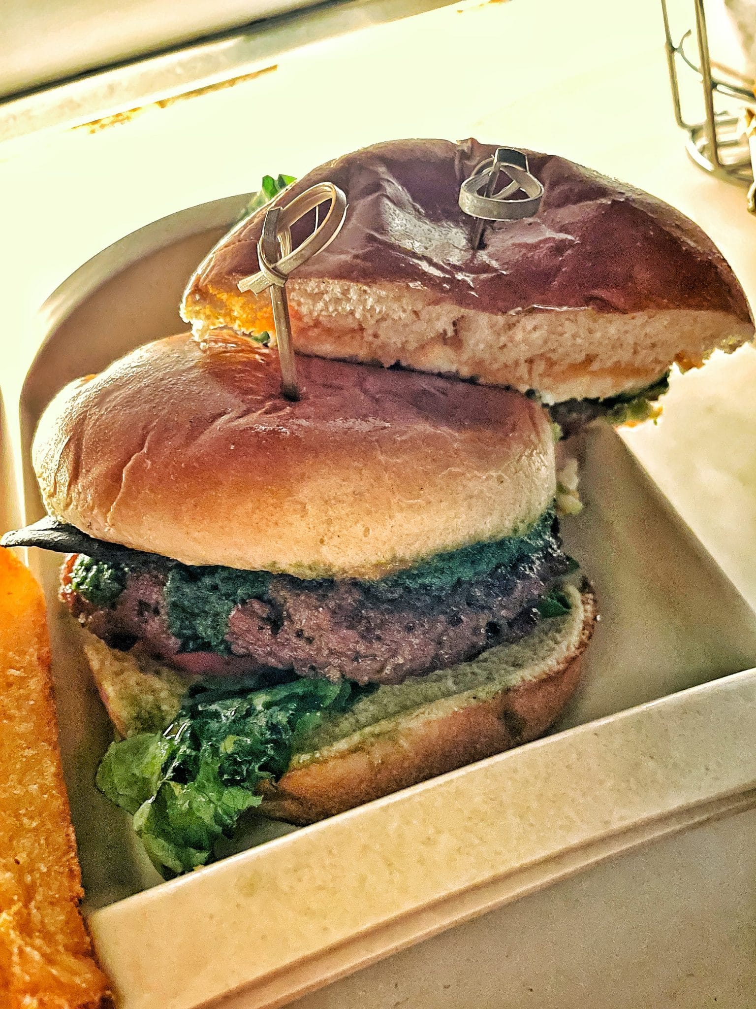 vegan Impossible burger Sci-fi Dine-in Theater