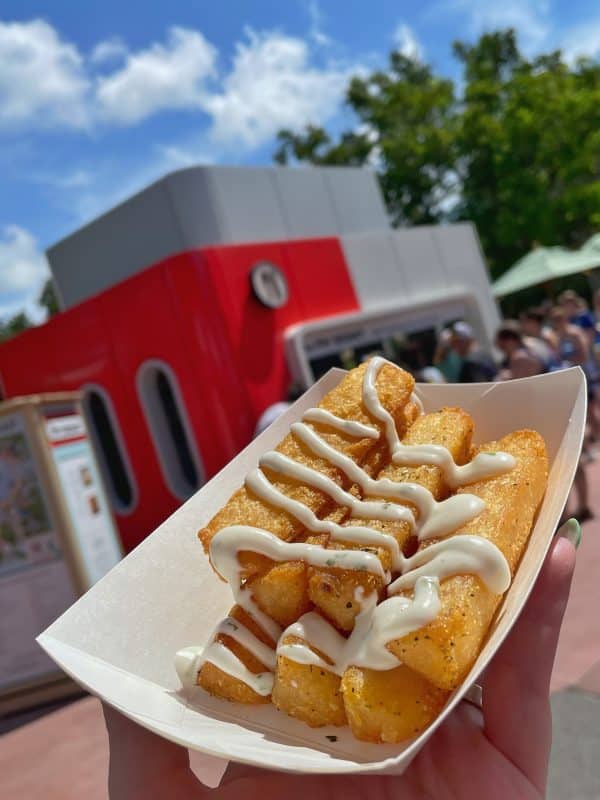 Adobo Yuca Fries 2022 Epcot Food & Wine vegan