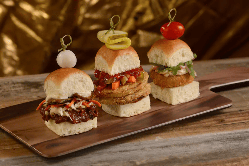 Vegan Sassagoula Sliders Port Orleans Scat Cat Club