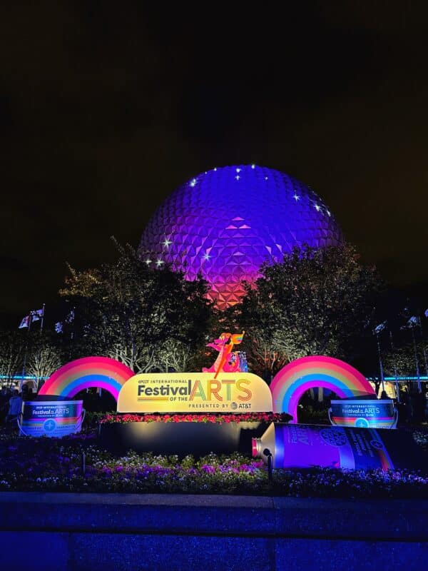 Rainbow Connection Spaceship Earth EPCOT Festival of the Arts