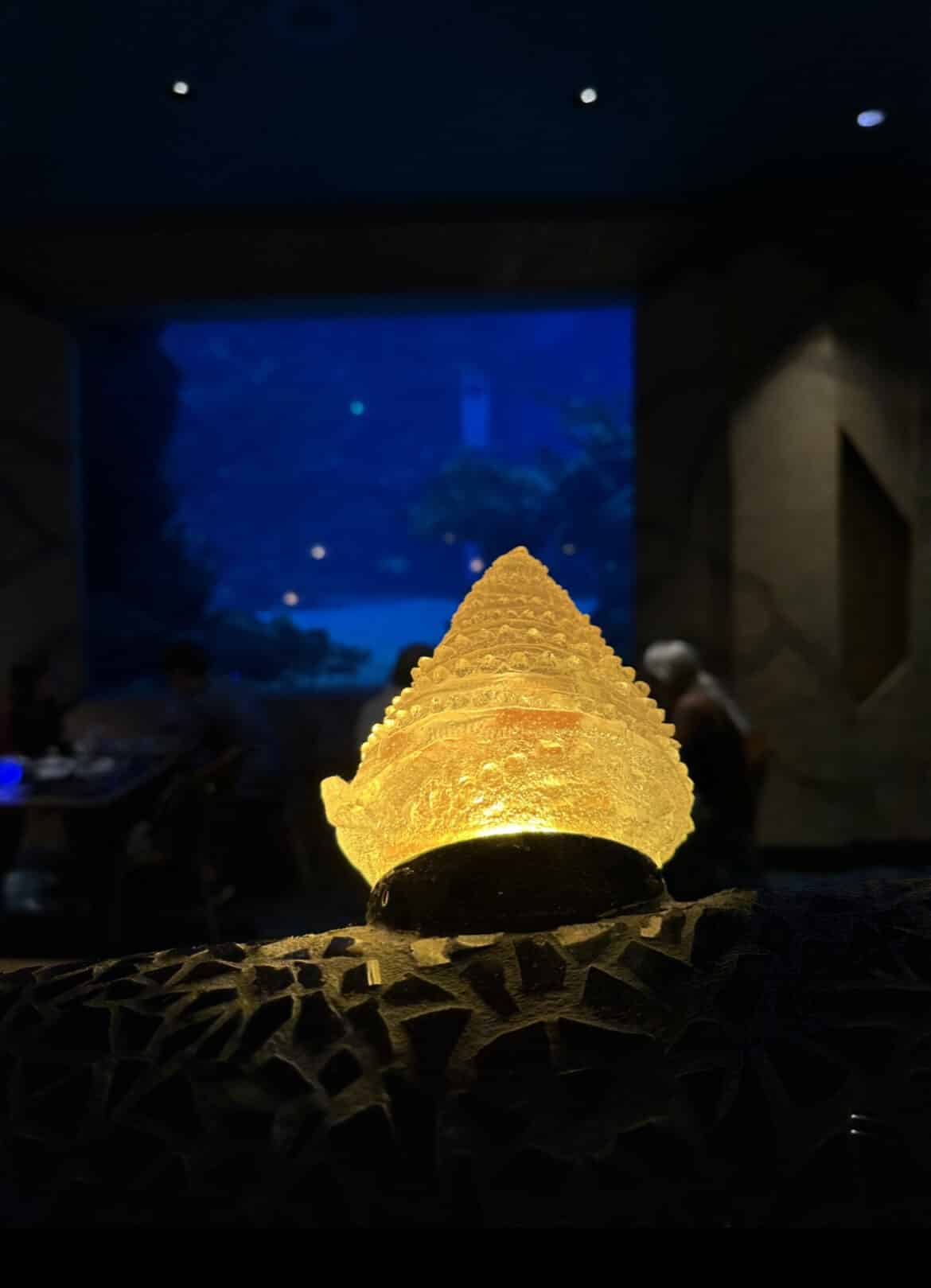 Vegan Mushroom Ravioli at Coral Reef Restaurant Inside EPCOT Vegan