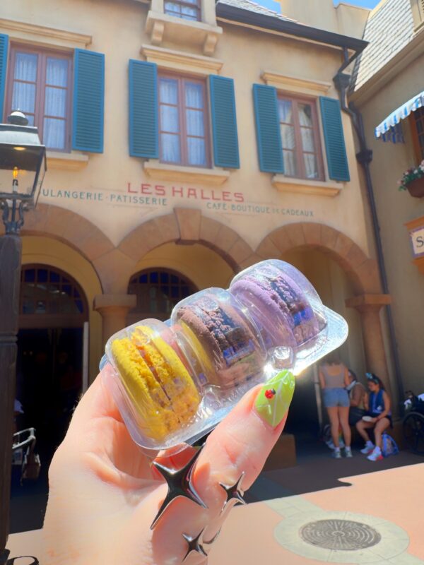 EPCOT France vegan macarons